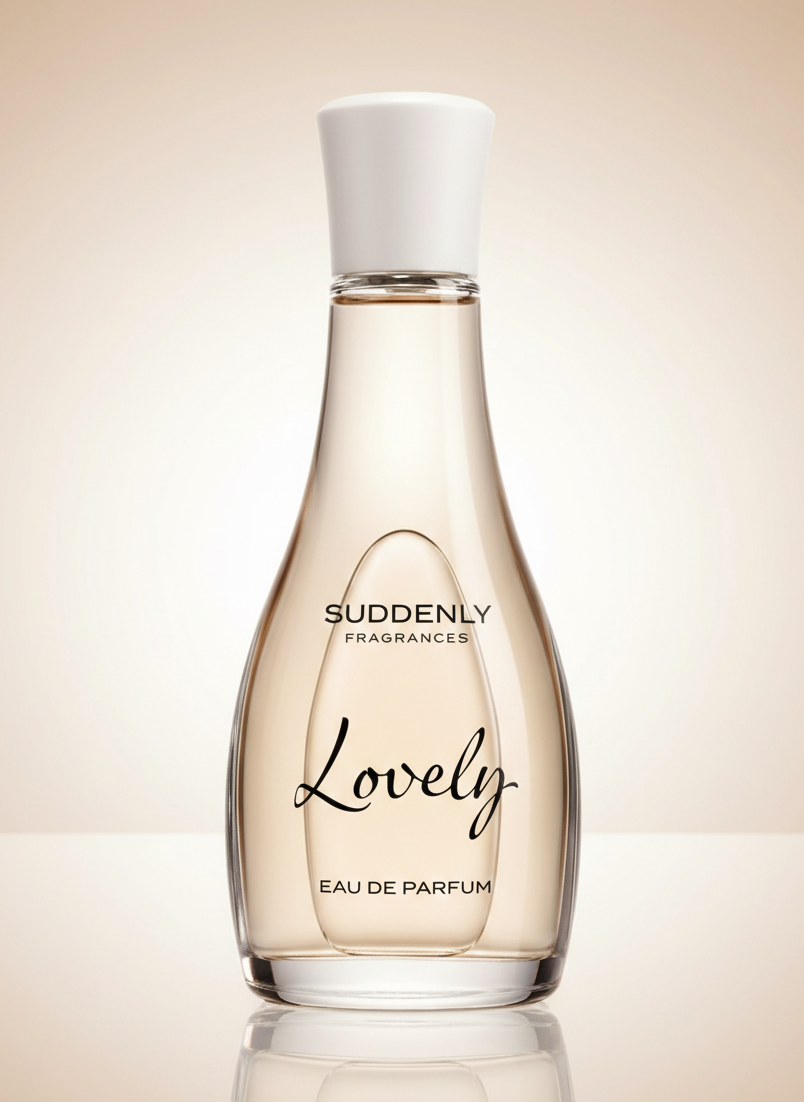 Suddenly Fragrances, Lovely, Eau de Parfum Spray for Women, 75 ml